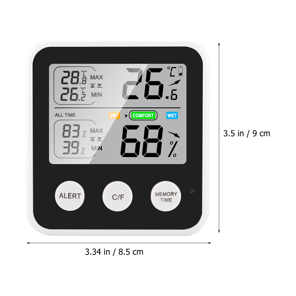 Higrômetro e termómetro digita - Thermometer Digital avaliação e preço